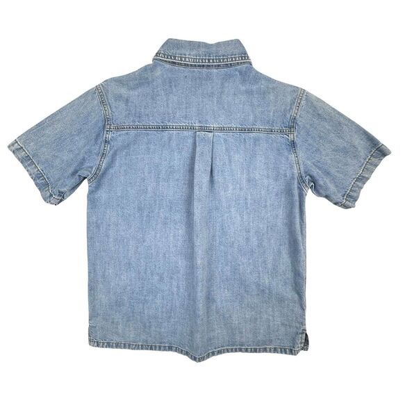 Neuflora Denim Button Down Shirt - Picture 2 of 12